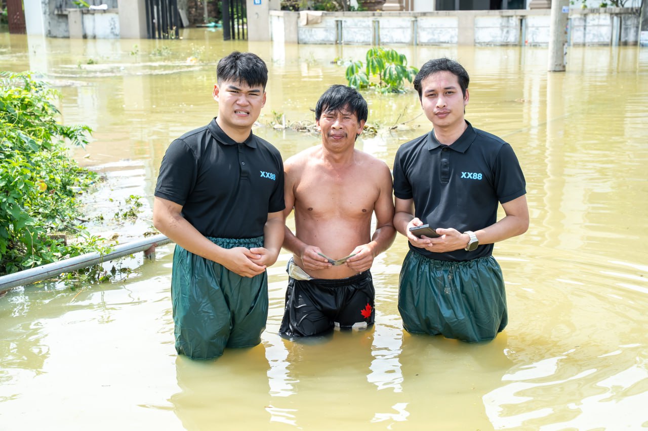 XX88 – CHUNG TAY CÙNG MIỀN BẮC VƯỢT QUA NGẬP LỤT LỊCH SỬ 11 chungtaygiupmienbacvuotquangaplut 13