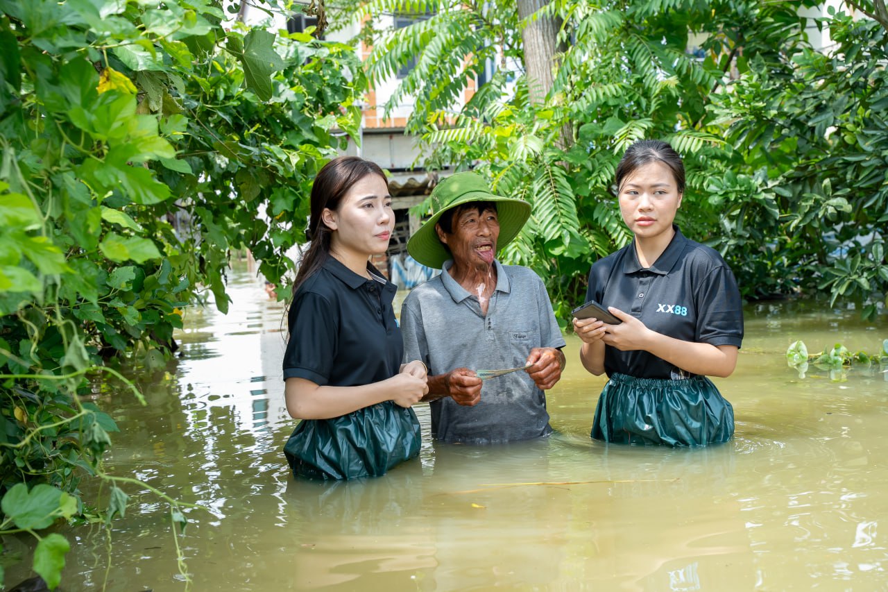XX88 – CHUNG TAY CÙNG MIỀN BẮC VƯỢT QUA NGẬP LỤT LỊCH SỬ 9 chungtaygiupmienbacvuotquangaplut 15