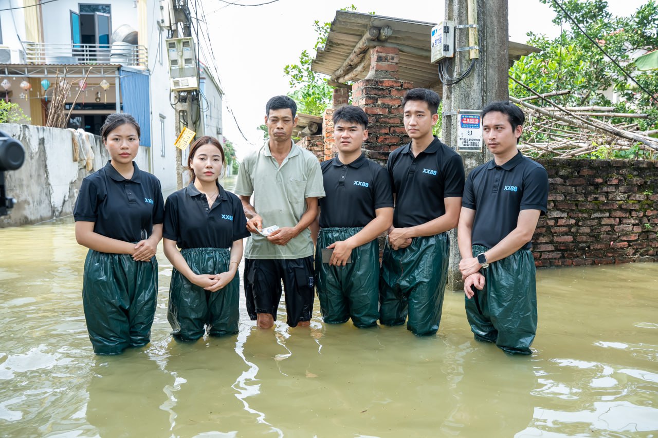 XX88 – CHUNG TAY CÙNG MIỀN BẮC VƯỢT QUA NGẬP LỤT LỊCH SỬ 8 chungtaygiupmienbacvuotquangaplut 17