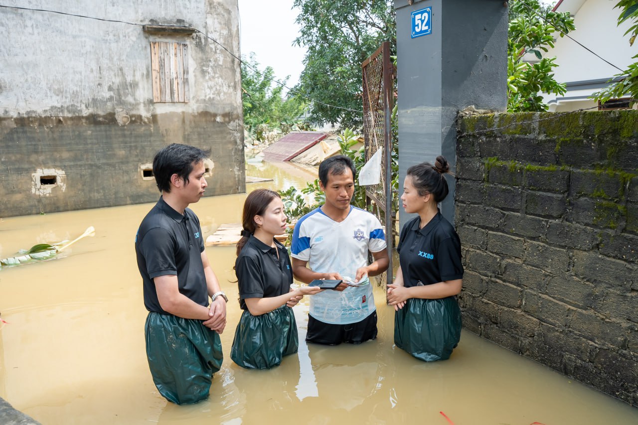 XX88 – CHUNG TAY CÙNG MIỀN BẮC VƯỢT QUA NGẬP LỤT LỊCH SỬ 18 chungtaygiupmienbacvuotquangaplut 6