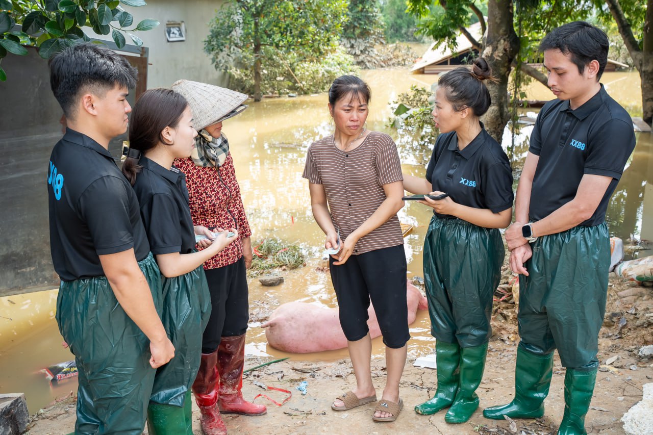 XX88 – CHUNG TAY CÙNG MIỀN BẮC VƯỢT QUA NGẬP LỤT LỊCH SỬ 17 chungtaygiupmienbacvuotquangaplut 7