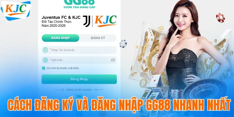 Cách đăng ký và đăng nhập GG88 nhanh nhất