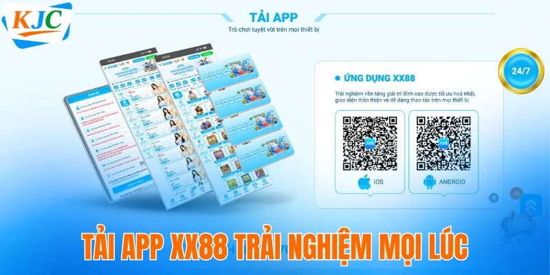 Tải app XX88 trải nghiệm mọi lúc